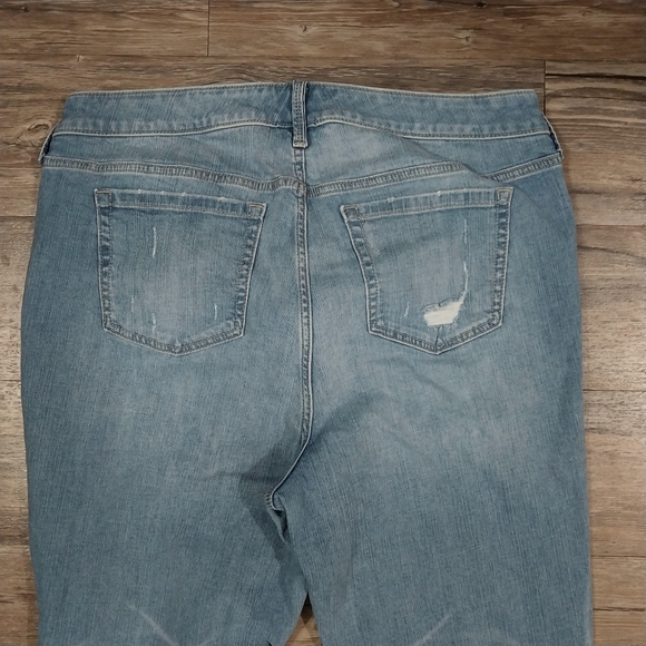 Torrid Boyfriend Straight Vintage Stretch Denim Jeans Size 14 Womens Blue Jeans - Picture 7 of 10